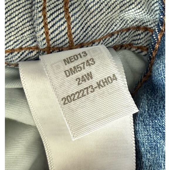 NWT Madewell Plus 10" High-Rise Skinny Crop Jeans in Bradfield Wash Size 24W - Picture 8 of 10